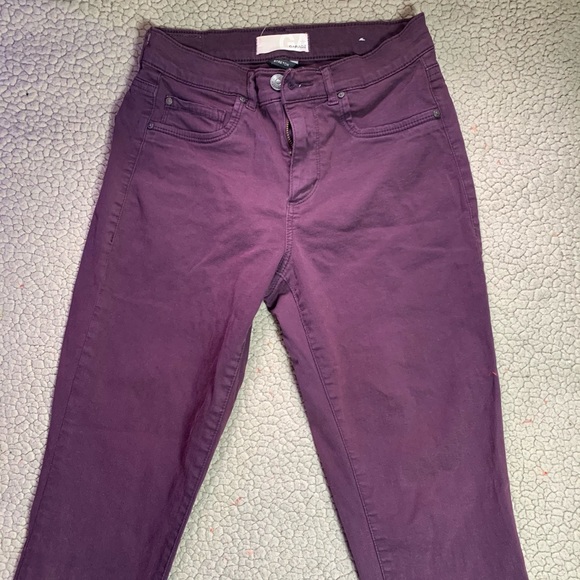 Garage Skinny Purple high-waist stretch Girls/Junior's Denim/Pants size 3 - Picture 15 of 15